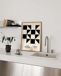 Bauhaus Poster Dreiecke – Bauhaus Triangle Block