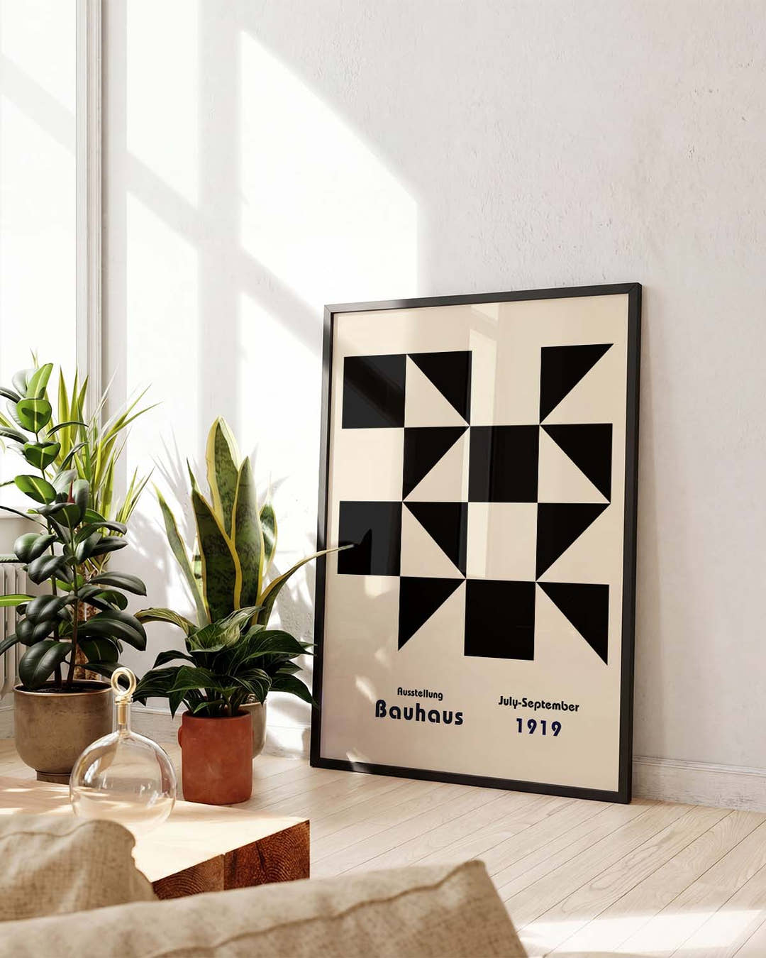 Bauhaus Poster Dreiecke – Bauhaus Triangle Block