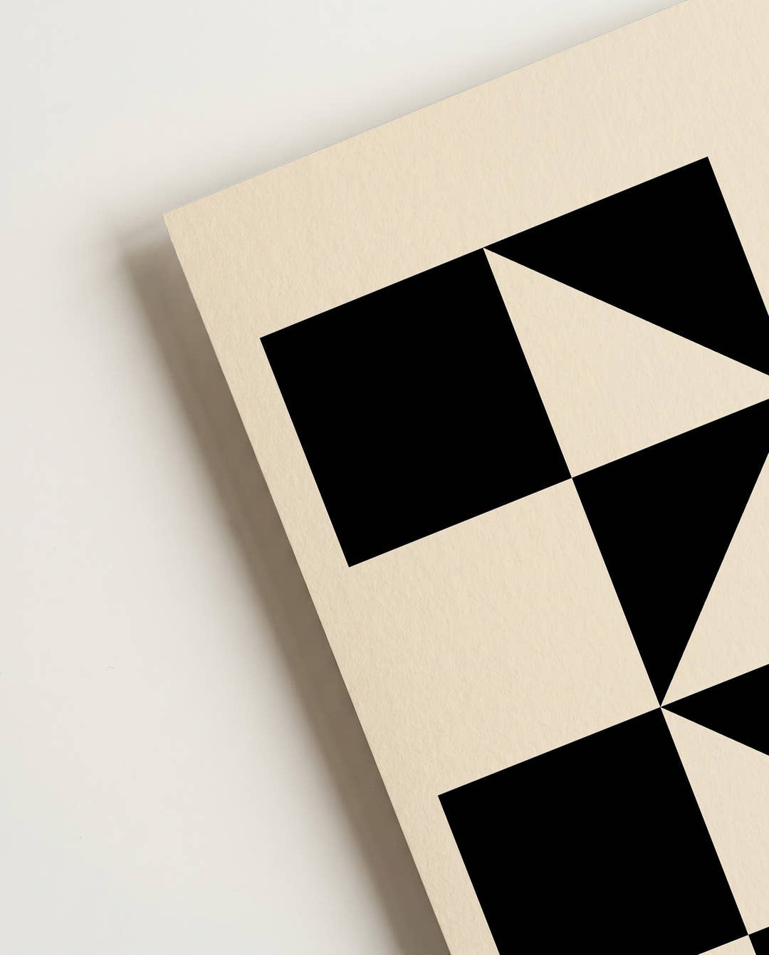 Bauhaus Poster Dreiecke – Bauhaus Triangle Block
