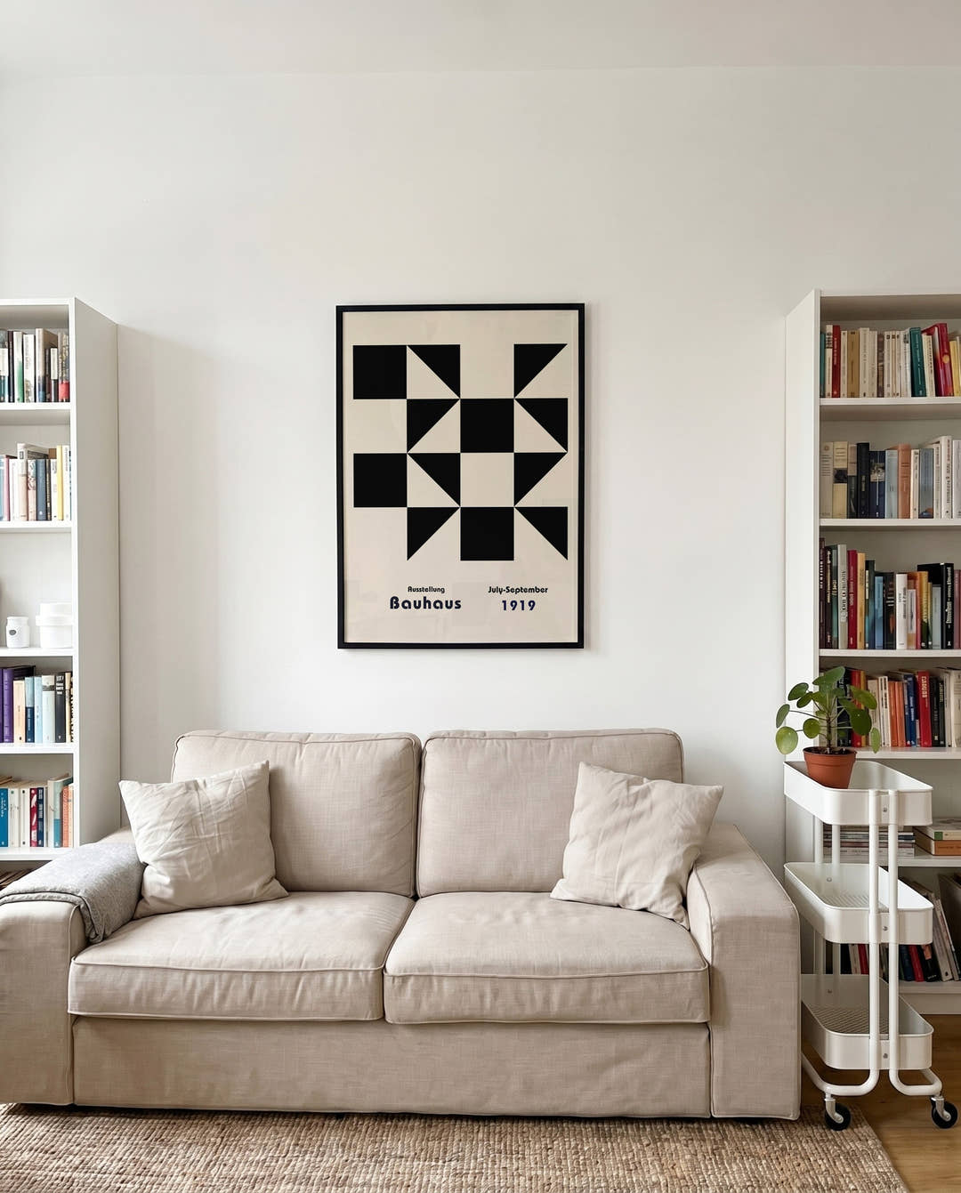 Bauhaus Poster Dreiecke – Bauhaus Triangle Block