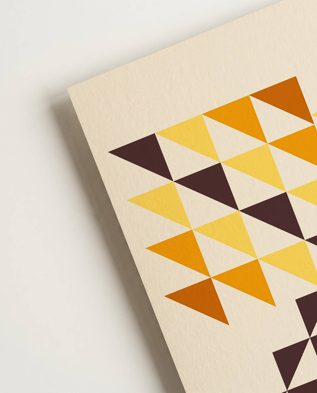 Bauhaus Poster Dreiecke – Bauhaus Triangle Pattern