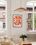 Bauhaus Poster Dreiecke – Bauhaus Triangle Pattern