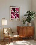 Bauhaus Poster Dreiecke – Bauhaus Triangle Pattern