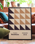 Bauhaus Poster Dreiecke – Bauhaus Triangle Tiles