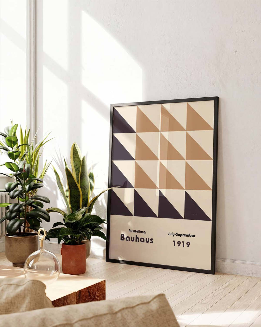Bauhaus Poster Dreiecke – Bauhaus Triangle Tiles