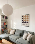 Bauhaus Poster Dreiecke – Bauhaus Triangle Tiles