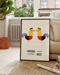Bauhaus Poster Vögel – Bauhaus Twin Birds