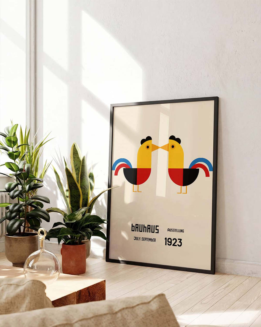 Bauhaus Poster Vögel – Bauhaus Twin Birds