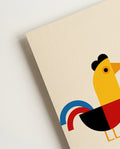 Bauhaus Poster Vögel – Bauhaus Twin Birds