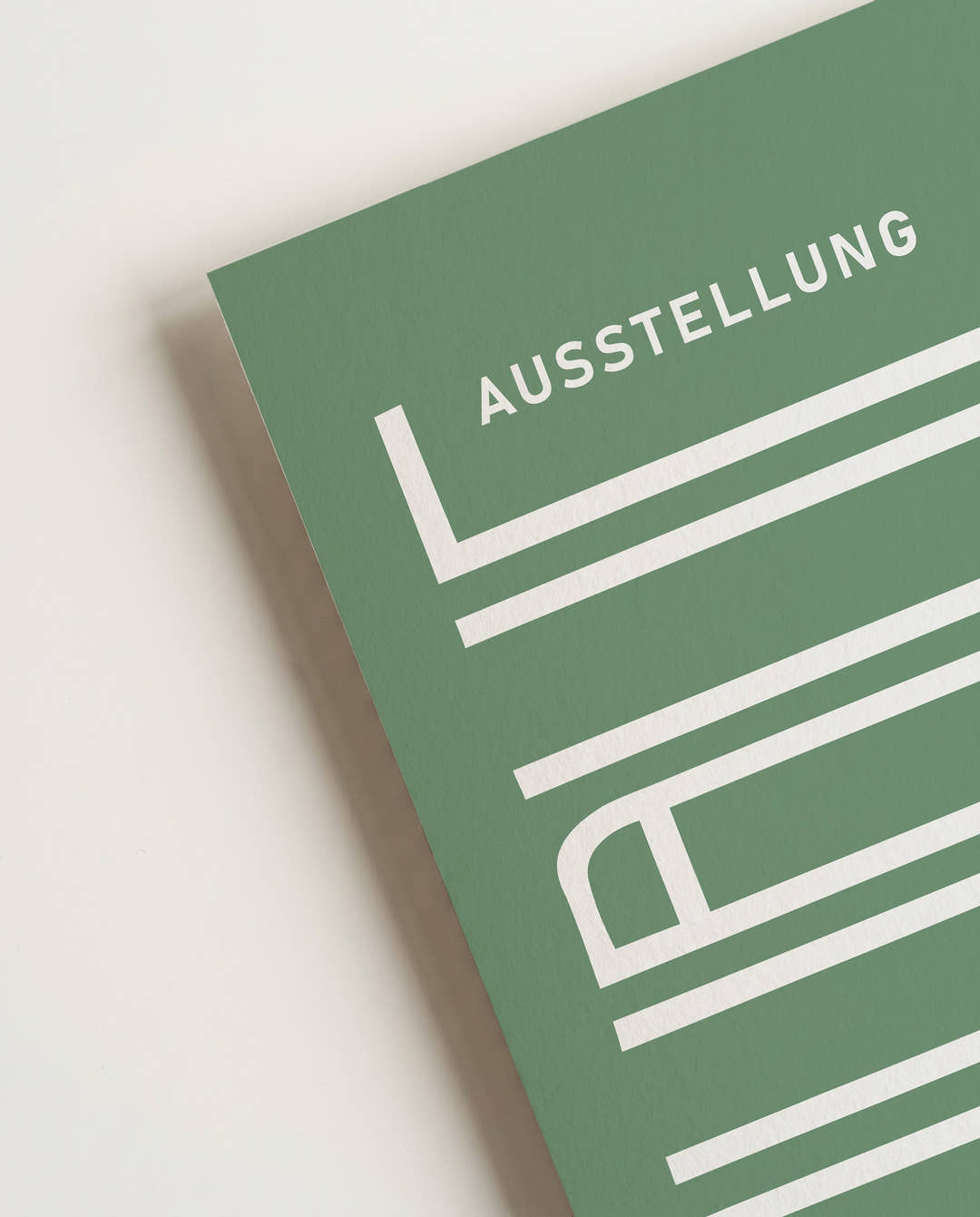 Bauhaus Poster Typografie – Bauhaus Typography Green