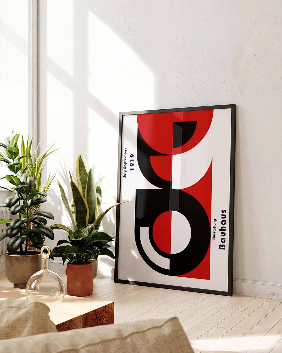 Bauhaus Poster Typografie – Bauhaus Typography Red Black