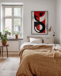 Bauhaus Poster Typografie – Bauhaus Typography Red Black
