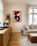 Bauhaus Poster Typografie – Bauhaus Typography Red Black