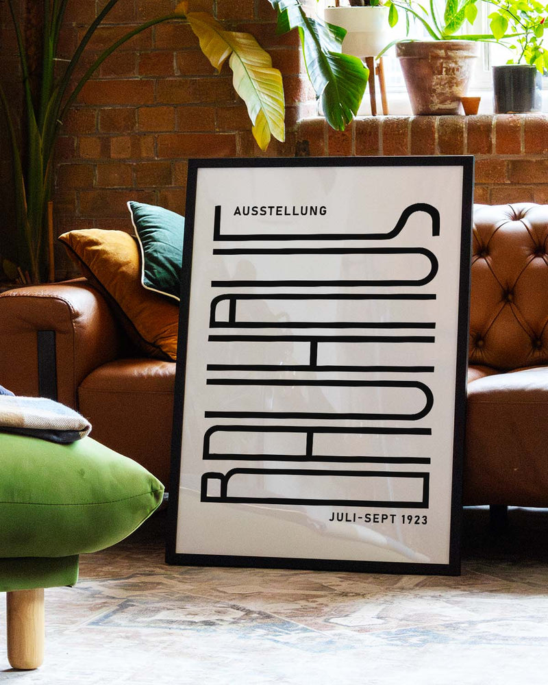 Bauhaus Poster Typografie – Bauhaus Typography White