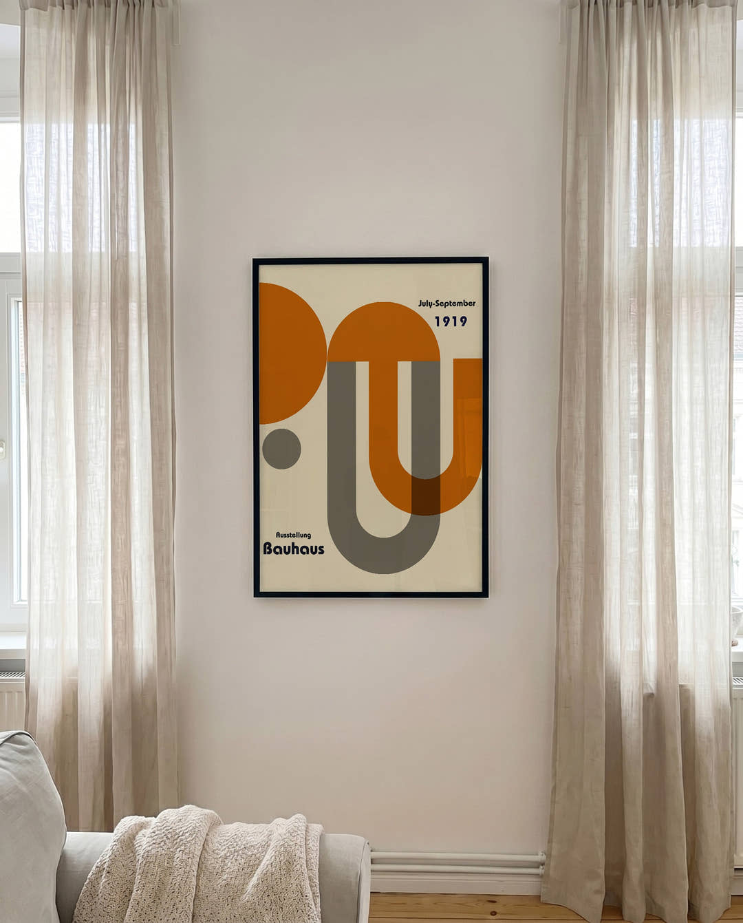 Bauhaus Poster Formen – Bauhaus U Form Composition
