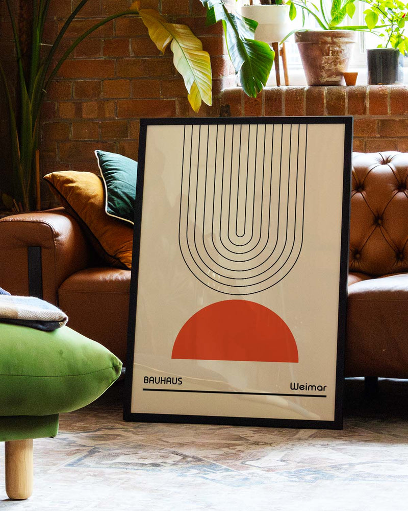Bauhaus Poster Linien – Bauhaus U Line Sun
