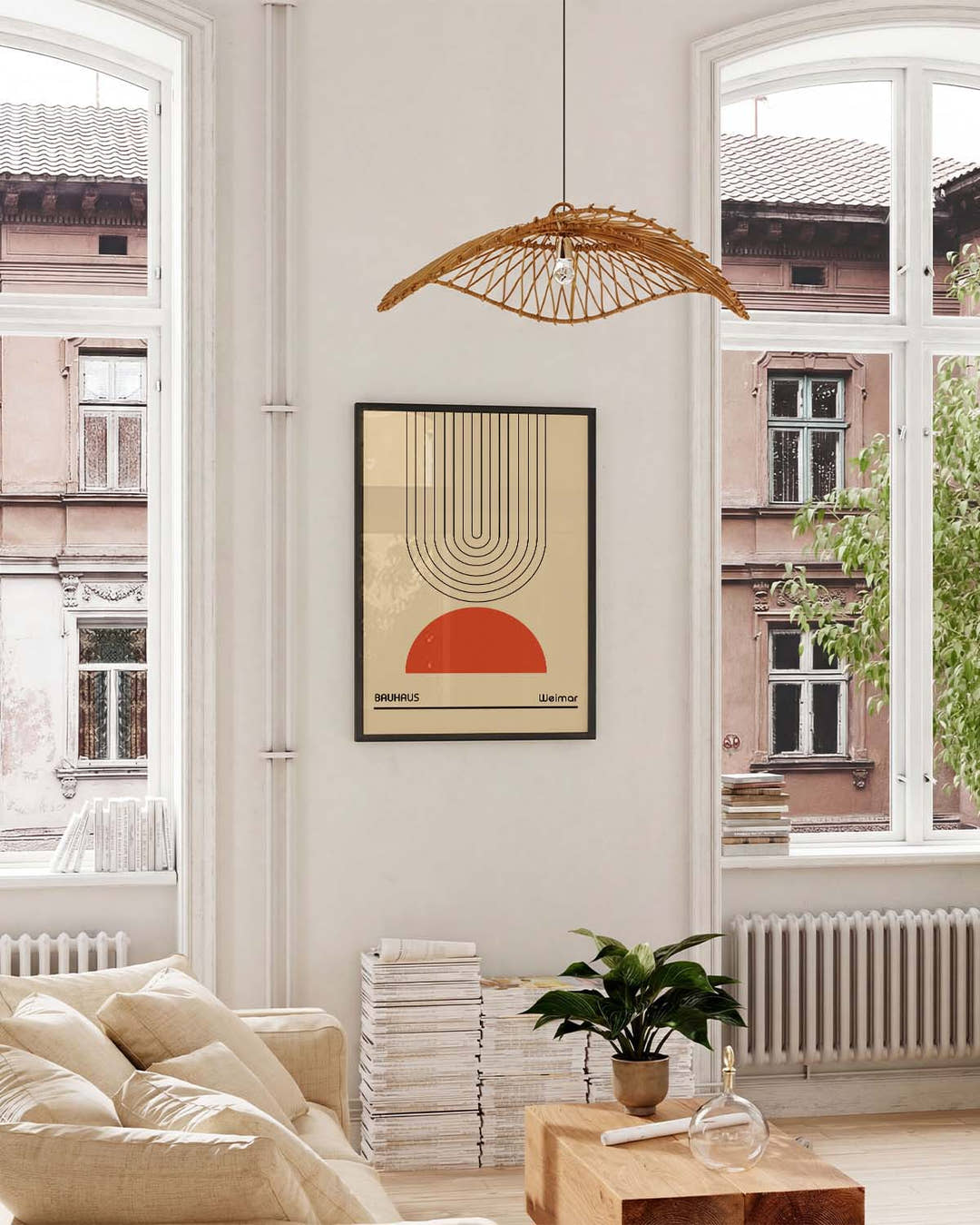 Bauhaus Poster Linien – Bauhaus U Line Sun