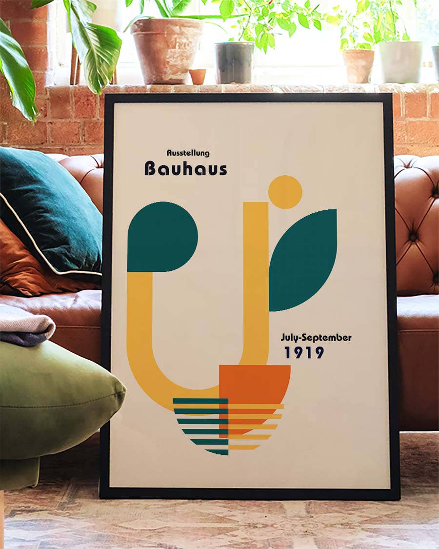 Bauhaus Poster Formen – Bauhaus U Modern Composition