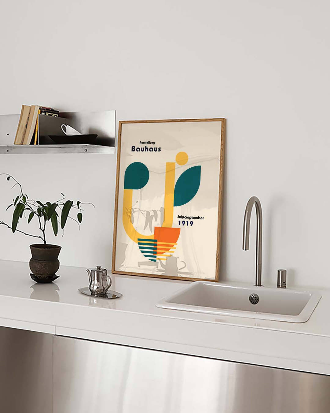 Bauhaus Poster Formen – Bauhaus U Modern Composition