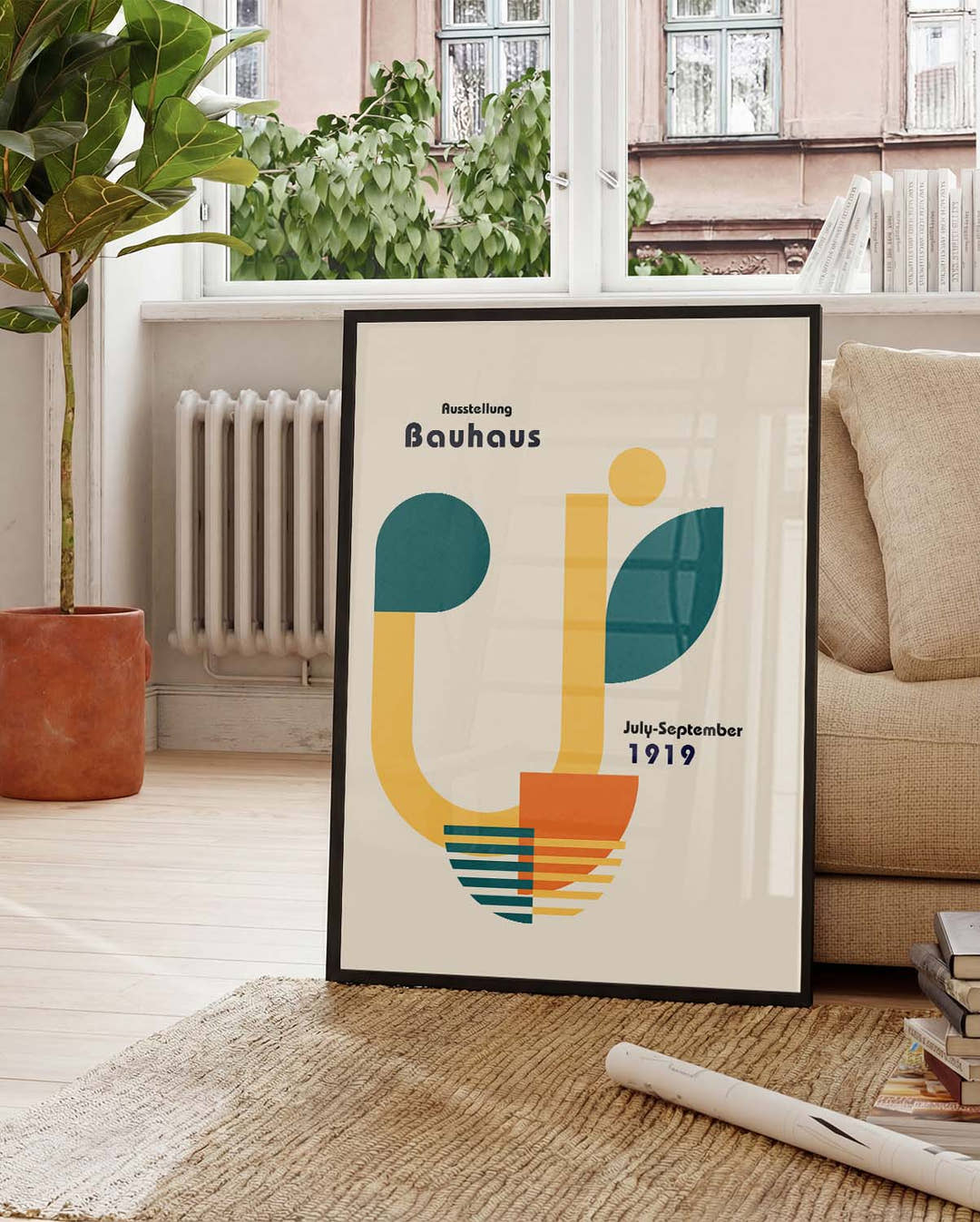 Bauhaus Poster Formen – Bauhaus U Modern Composition