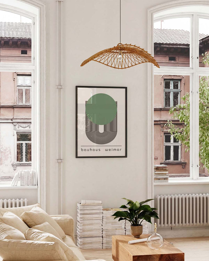 Bauhaus Poster Formen – Bauhaus U Shape Circle