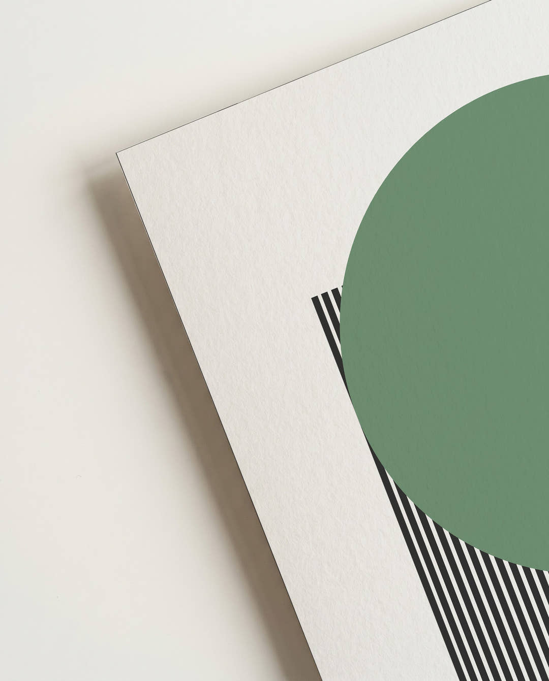 Bauhaus Poster Formen – Bauhaus U Shape Circle