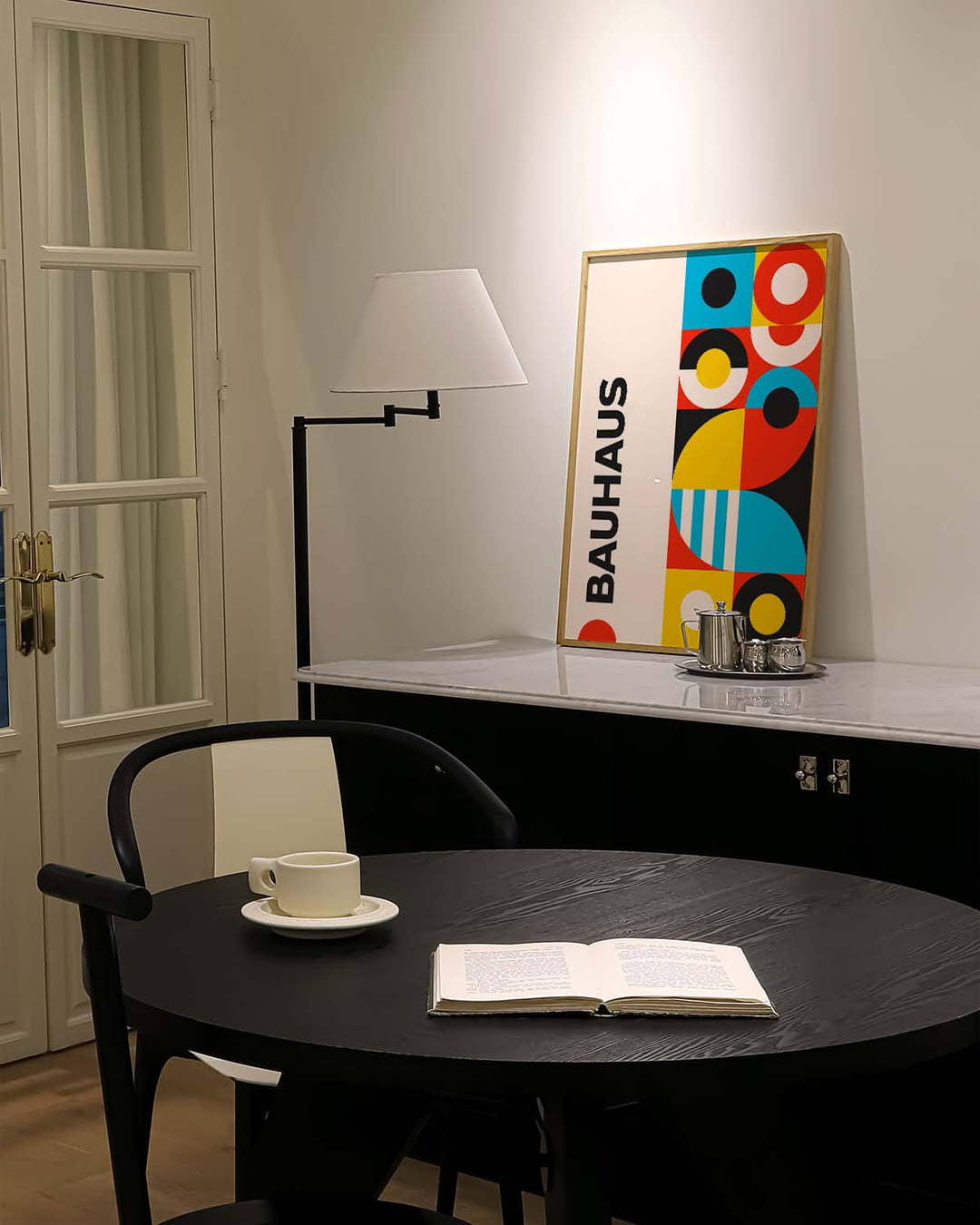 Bauhaus Vertical Composition Poster