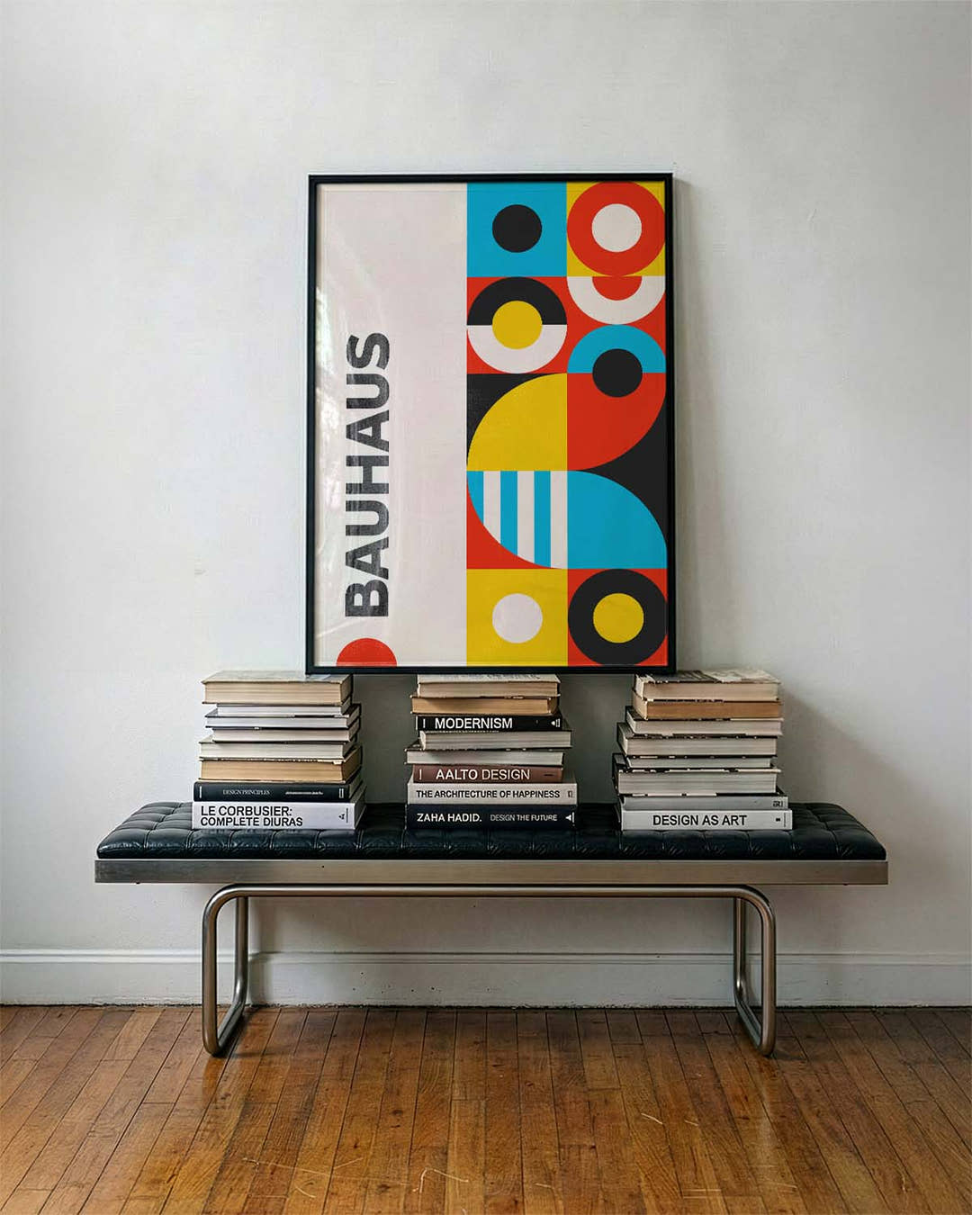 Bauhaus Vertical Composition Poster