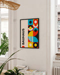 Bauhaus Vertical Composition Poster