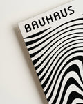 Bauhaus Poster Wellen – Bauhaus Wave Abstract