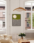 Bauhaus Poster Landschaft – Bauhaus Wave Landscape