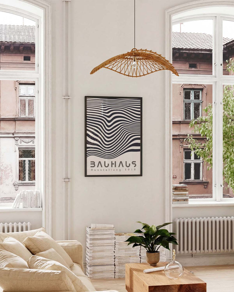 Bauhaus Poster Wellen – Bauhaus Wave Lines