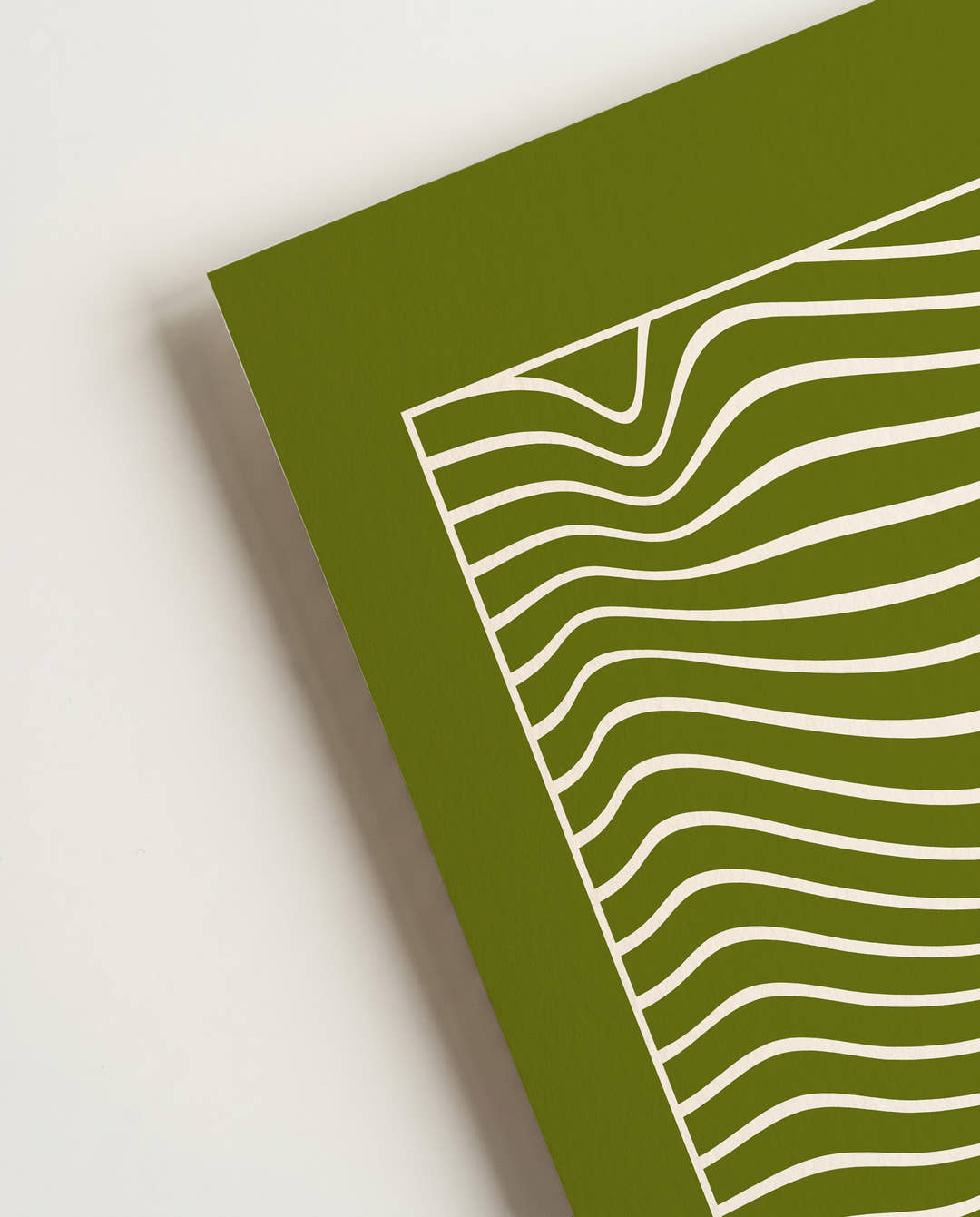 Bauhaus Poster Wellen – Bauhaus Wave Pattern