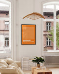 Bauhaus Poster Wellen – Bauhaus Wave Pattern