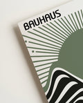 Bauhaus Poster Wellen – Bauhaus Wave Sun