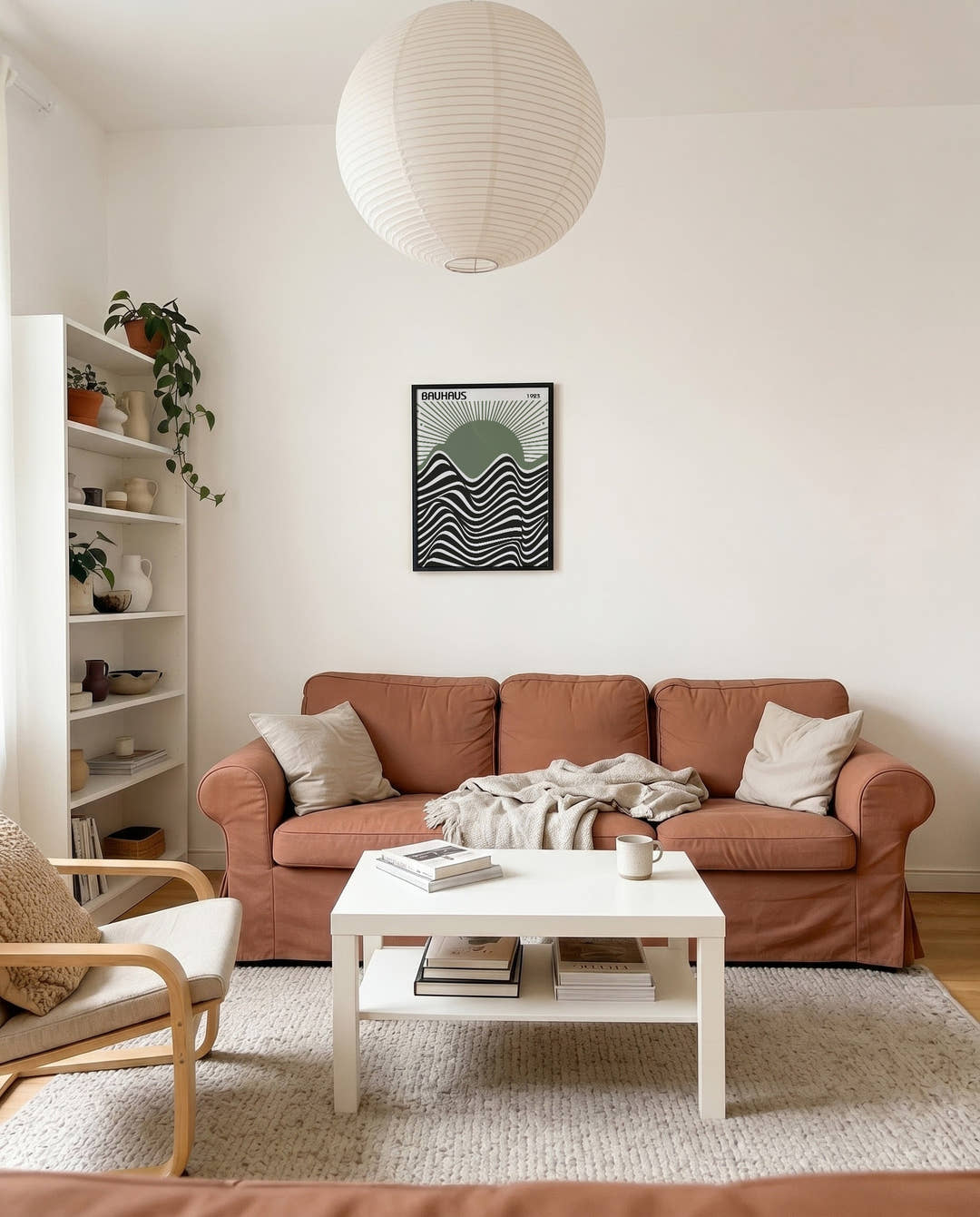 Bauhaus Poster Wellen – Bauhaus Wave Sun