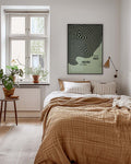 Bauhaus Poster Wellen – Bauhaus Wave Texture