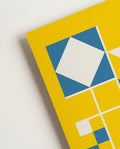 Bauhaus Yellow Geometry Poster