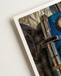 Beetle blau | Car Photography Poster