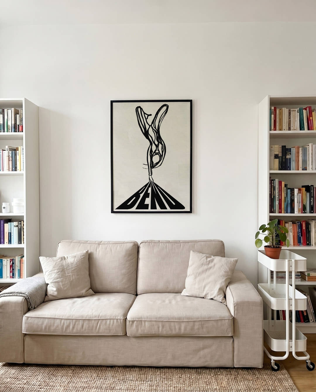 Bend | Modernes Figuren-Poster