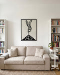 Bend | Modernes Figuren-Poster