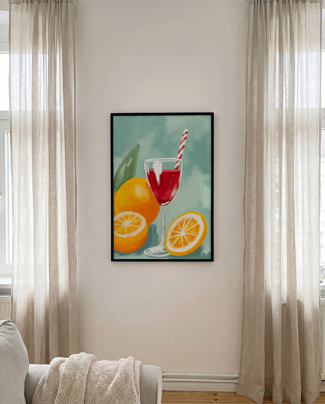 Bittersweet | Zitrus-Stillleben Poster