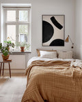 Schwarzes Minimal Pinsel Poster – Black Minimal Brush