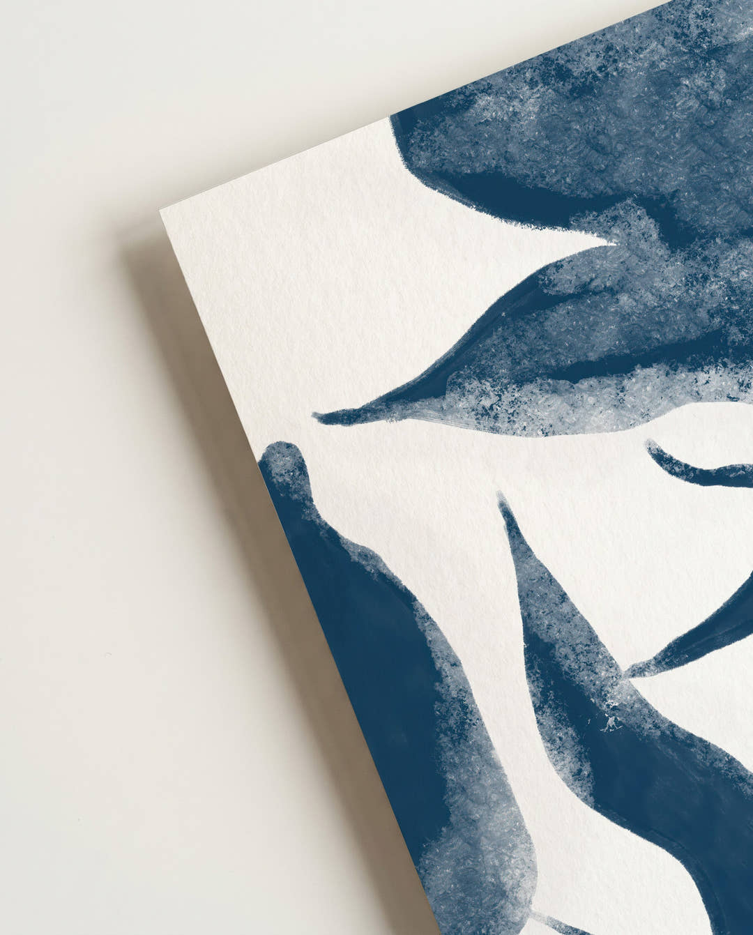 Blaues Botanisches Zweige Poster – Blue Botanic Branches