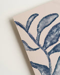 Blaues Botanik Poster modern – Blue Botanic Sketch