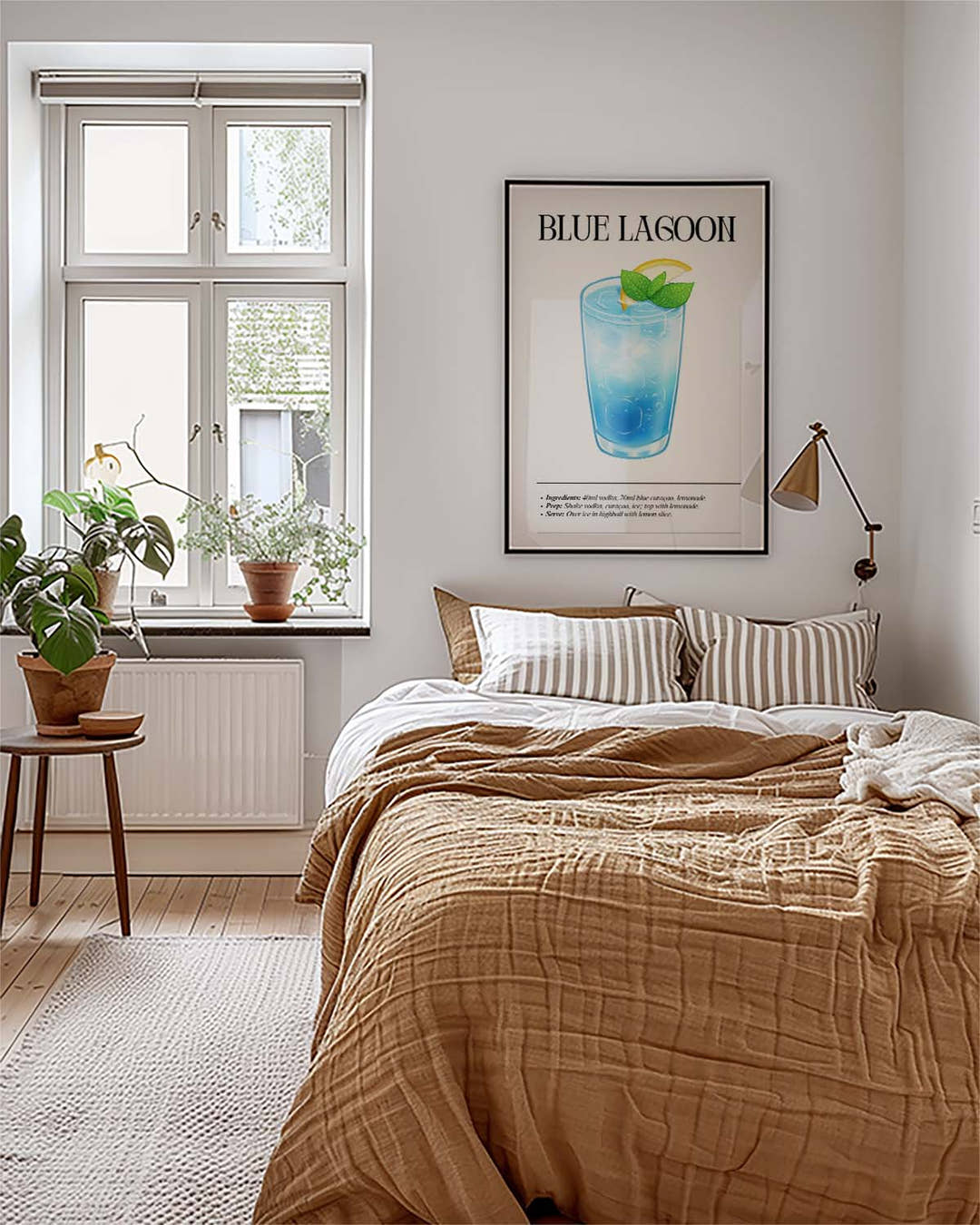 Blue Lagoon Cocktail Poster – Blue Lagoon