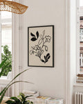 Botanisches Kontrast Poster – Bold Botanic Contrast