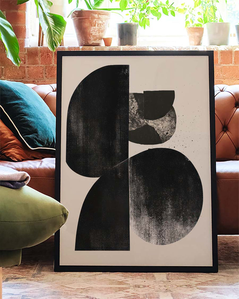 Bold Geometrisches Formen Poster – Bold Geometric Shapes