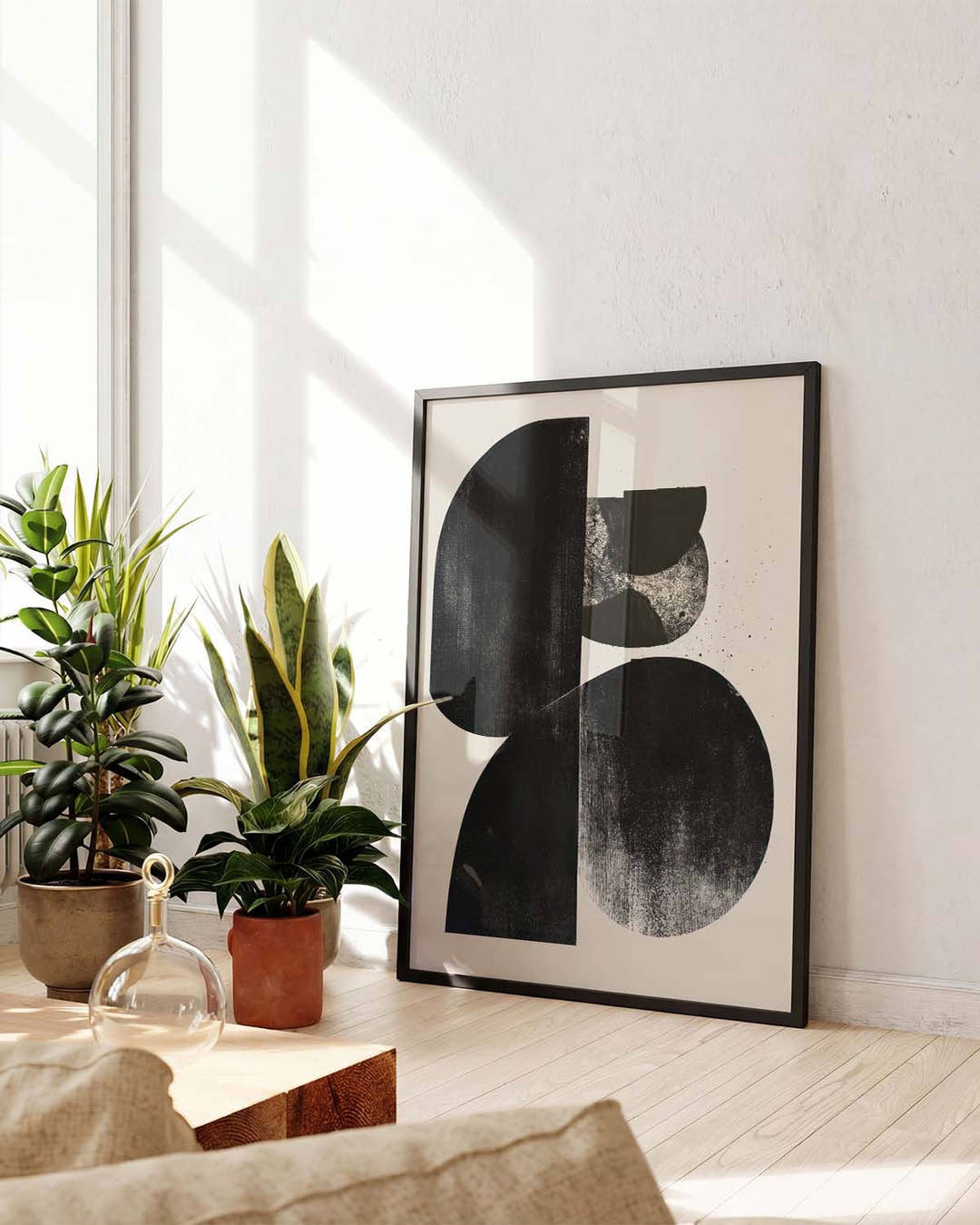Bold Geometrisches Formen Poster – Bold Geometric Shapes