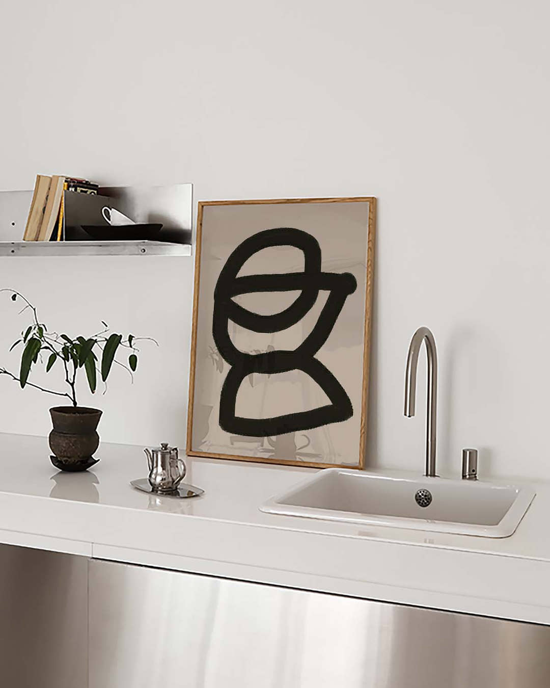 Bold Minimal Figuren Poster – Bold Minimal Figure